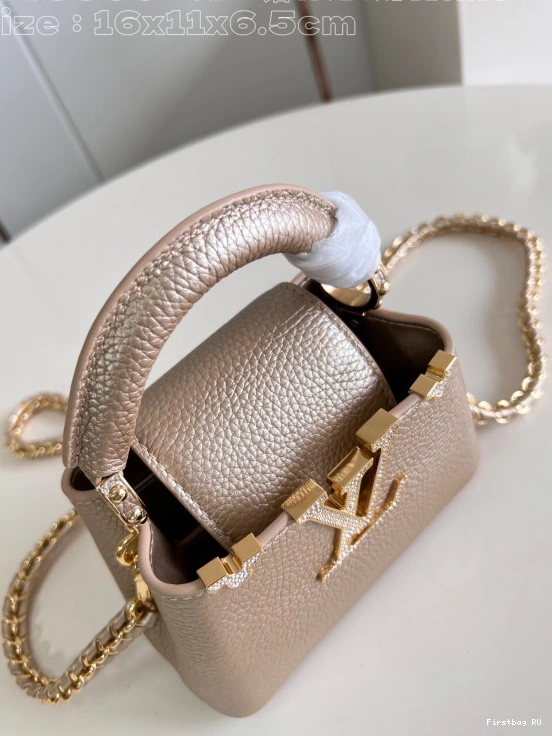 Firstbag nano-16*11*6.5CM VUITTON CAPUCINES LOUIS 0723